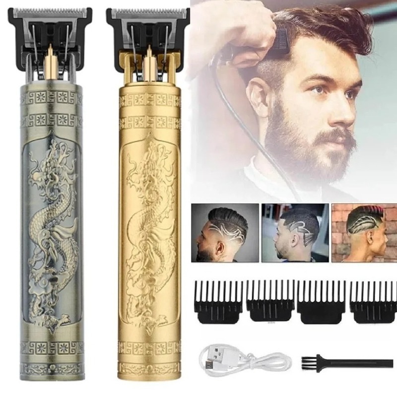 Men'S Grooming Guide - Aparador de Barba Elétrico T9 Sem