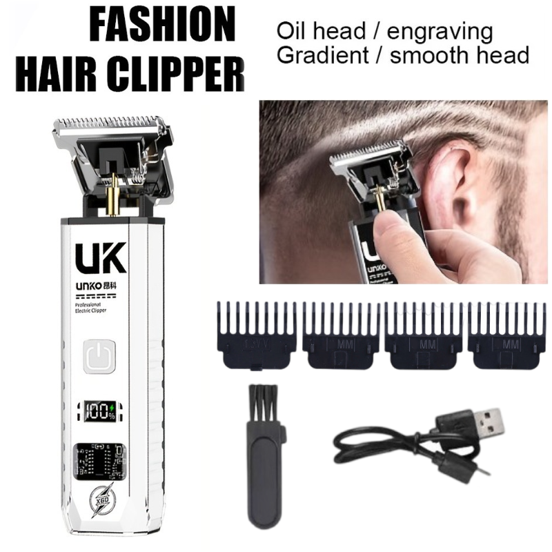Men'S Grooming Guide - Máquina de Cortar Cabelo Elétrica para