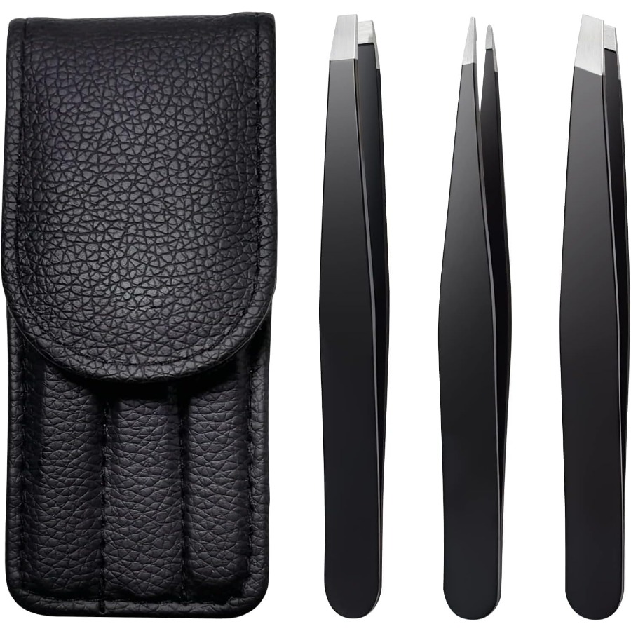 Men'S Grooming Tips - Conjunto de Pinças de Sobrancelha em