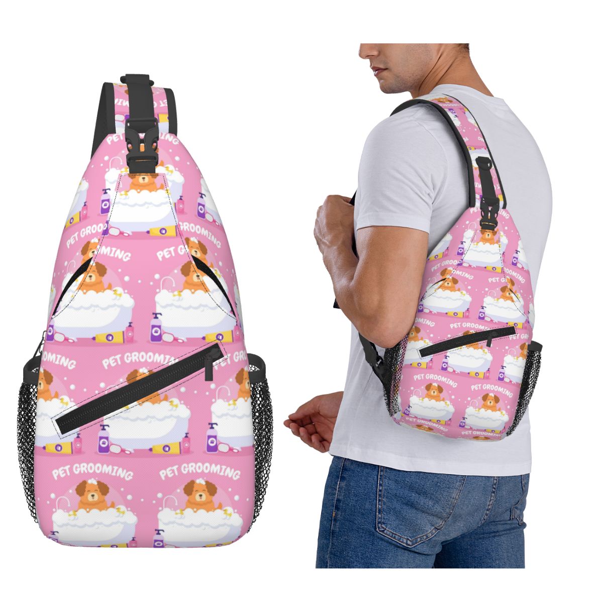 Men'S Grooming Bag - Bolsa de peito para cuidados com
