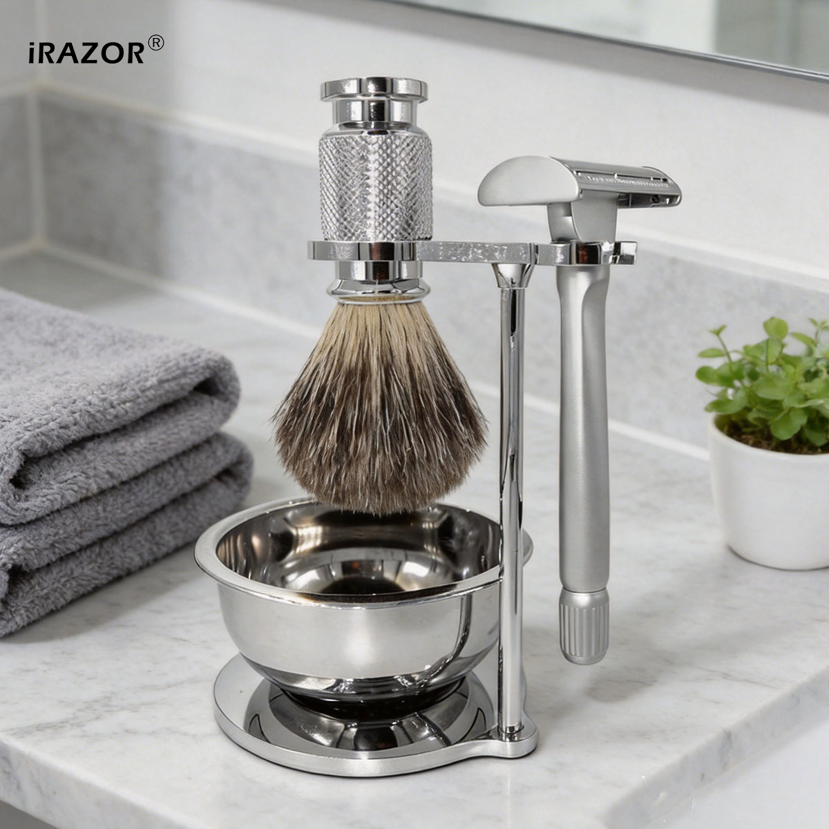 Men'S Grooming Underarm - Kit de Barbeador de Segurança iRAZOR