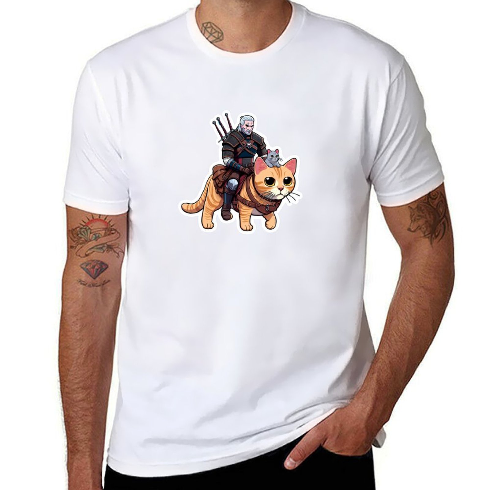 Men'S Grooming Guide - Geralt's Guide to Cat Grooming Camiseta