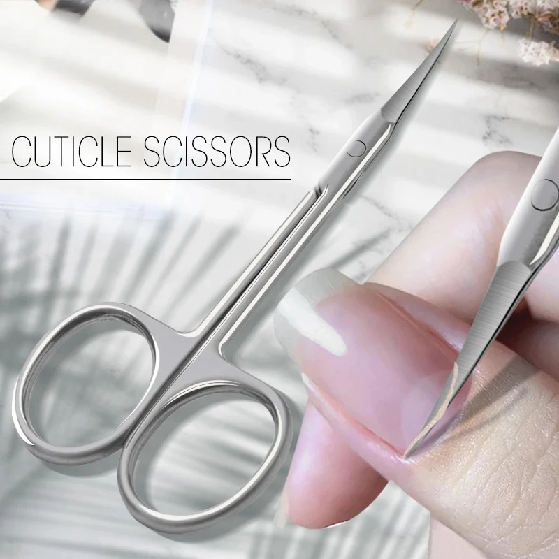 Men'S Grooming Tips - 1/5 pçs tesoura de cutícula pinça