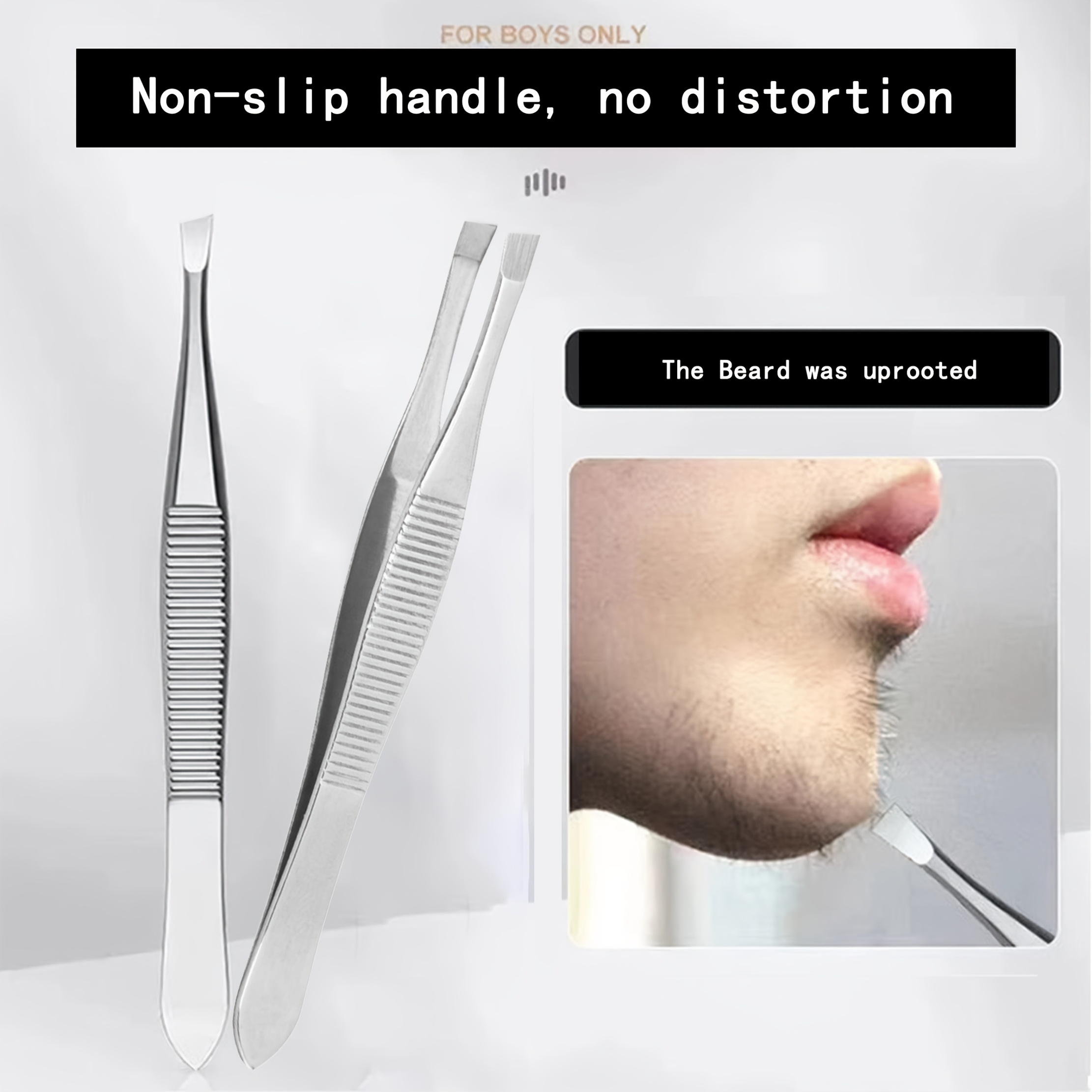 Men'S Grooming Tips - Pinça de Precisão Profissional para Sobrancelhas