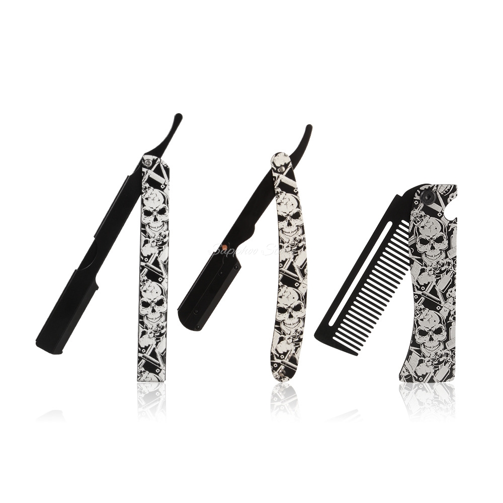 Men'S Grooming Underarm - Kit de Barbear Dobrável 2026: Navalha