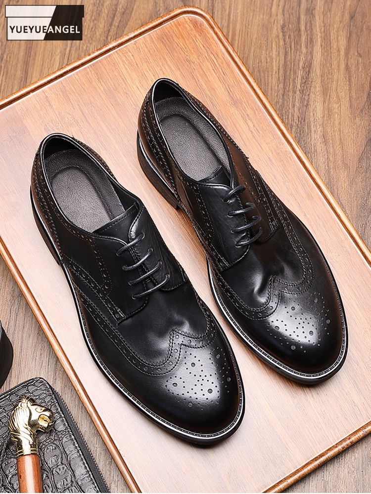 Sapatos de couro estilo britân - Men'S Grooming Tips avaliação e preço