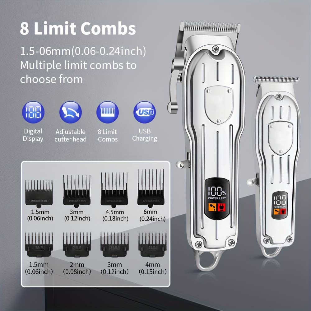 Conjunto Profissional de Máqui - Men'S Grooming Guide avaliação e preço