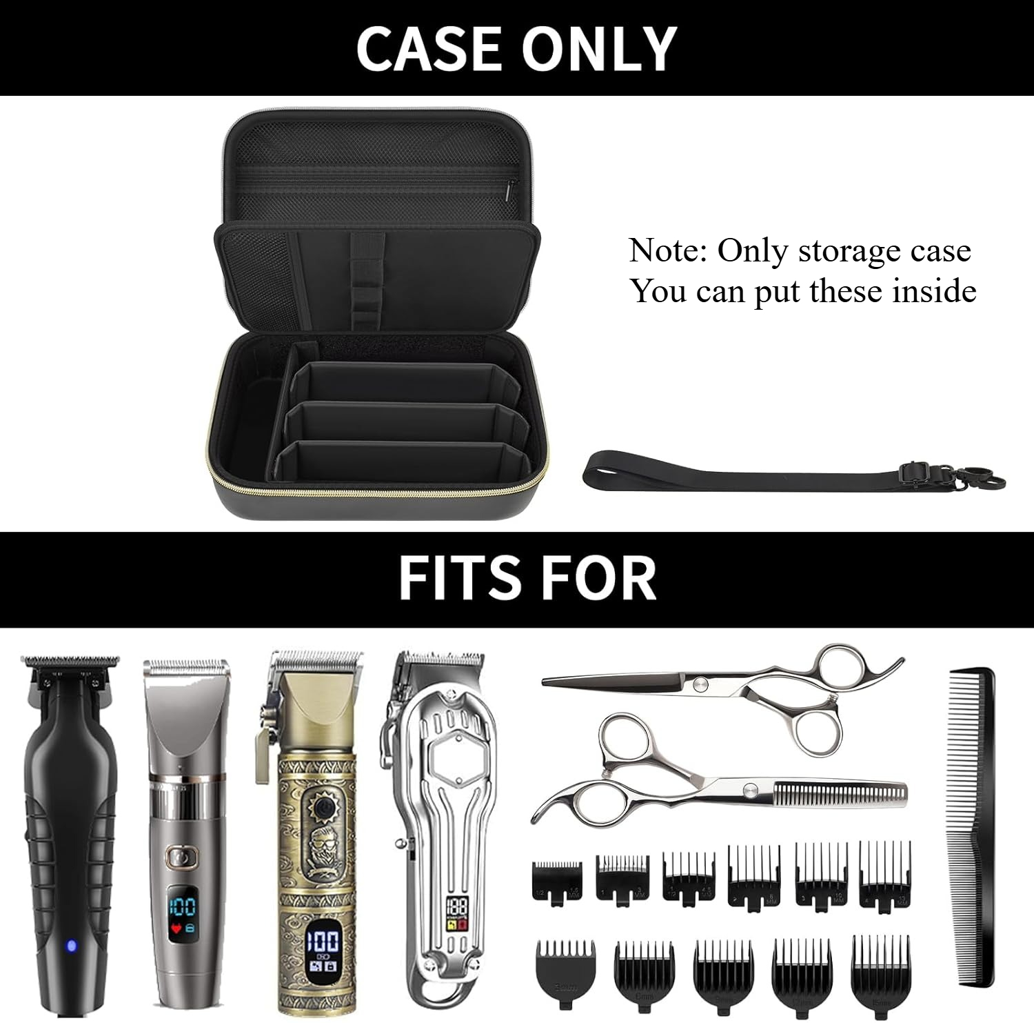 Estojo de barbeiro para cortad - Men'S Grooming Bag avaliação e preço