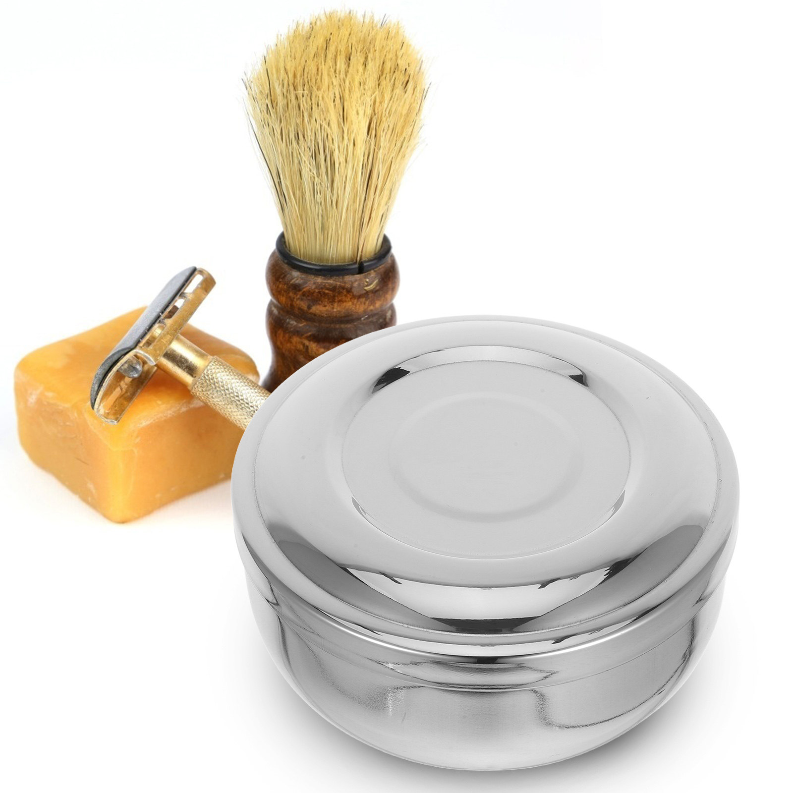 Tigela de Barba em Aço Inoxidá - Shaving Bowl Soap avaliação e preço