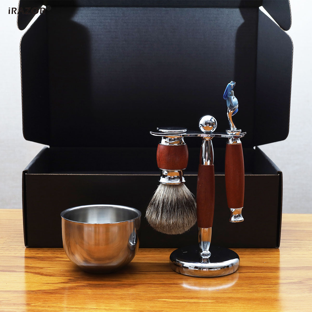 iRAZOR Kit de Barbear de Luxo  - Men'S Grooming Tips avaliação e preço