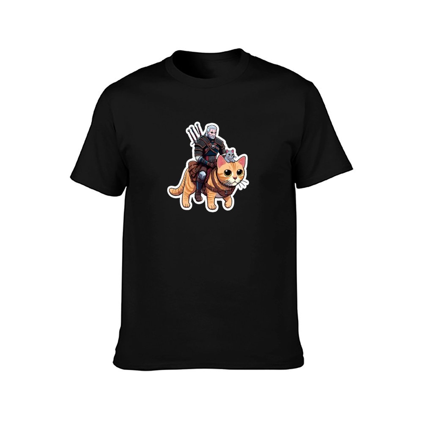 Camiseta Geralt's Guide to Cat - Men'S Grooming Guide avaliação e preço